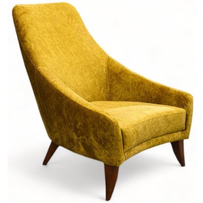 Kondela Houpací křeslo ušák TEJA zelená/buk – Zboží Dáma