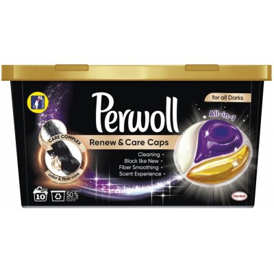 Perwoll Renew & Care Caps Black kapsle 10 PD – Zbozi.Blesk.cz