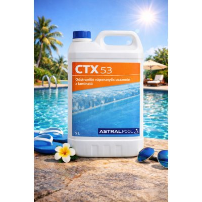 ASTRALPOOL CTX-53 odstraňovač váp. usazenin z laminátu 5 l – Sleviste.cz