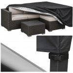 Gardlov 28049 Krycí plachta na zahradní nábytek 205 × 160 × 70 cm, černá – Hledejceny.cz