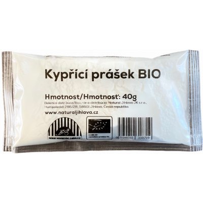 Natural Kypřící prášek bez fosfátů BIO 40 g – Zbozi.Blesk.cz