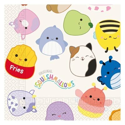 Procos Ubrousky papírové EKO Squishmallows 33x33cm 20ks – Hledejceny.cz