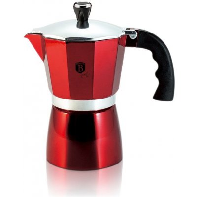 BERLINGERHAUS Konvice na espresso 6 šálků Burgundy Metallic Line BH-8563 – Sleviste.cz