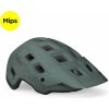 Cyklistická helma MET Terranova Mips sage green black/matt 2022