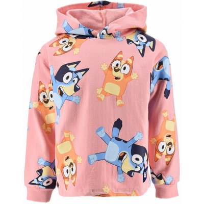Dívčí mikina BLUEY růžová – Zboží Dáma