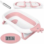 Ricokids Koupací vanička bílá a růžová – Zboží Dáma