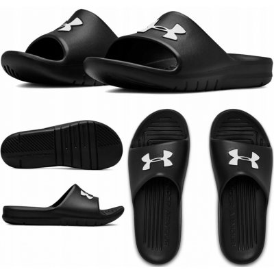 Under Armour Core PTH Slides 3021286 001 black – Sleviste.cz
