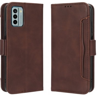 VSECHNONAMOBIL 58870 SLOT Peněženkový obal pro Nokia G22 hnědý – Zboží Živě