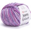 Příze YarnArt Jeans Splash 949 - fialová, růžová