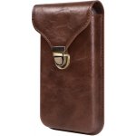 Pouch univerzální na opasek pro telefony do 6.7 palce hnědé – Sleviste.cz