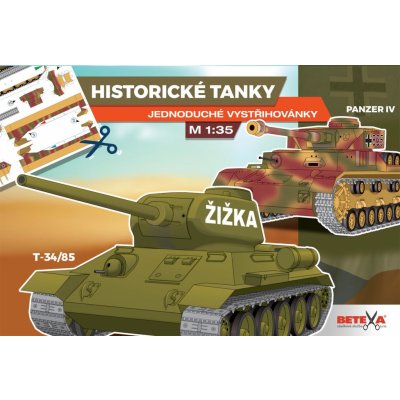 Vystřihovánka Historické tanky – Zbozi.Blesk.cz