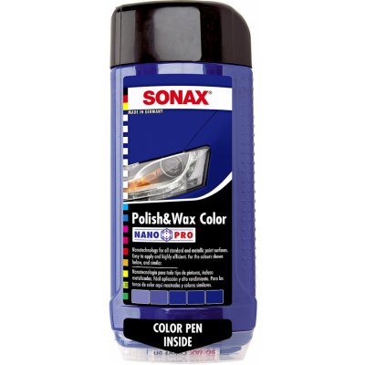 Sonax Polish & Wax Color modrá 500 ml