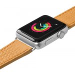 LAUT kožený řemínek Milano pro Apple Watch 42/44/45/49mm - Brown, LAUT-AWL-ML-BR – Zboží Živě