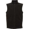 Pánská vesta Regatta Professional Mikrofleecová hřejivá vesta s kapsami na zip černá