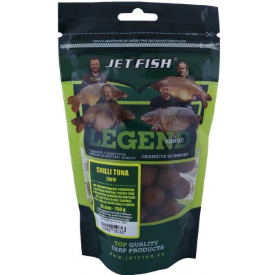 Jet Fish Legend Range Boilie 24mm 250g Chuť: Bioenzym Fish Losos/Asafoetida – Hledejceny.cz