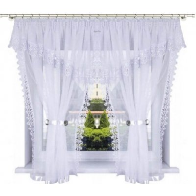 BytoTex Hotová voálová záclona DS 071, 400x150 cm – Zbozi.Blesk.cz