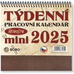 Pracovní Retro Mini stolní 2025 – Zboží Dáma