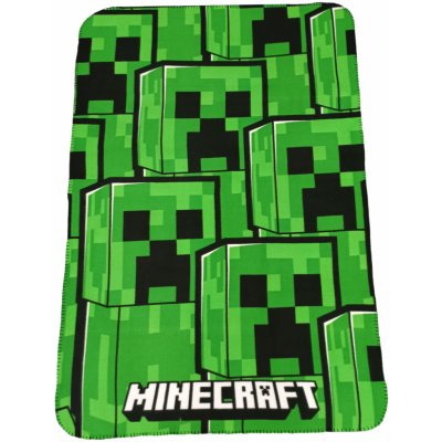 Deka Minecraft odstíny zelené Minecraft