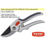 Nůžky zahradnické EXTOL PREMIUM 215mm půlkulatý břit