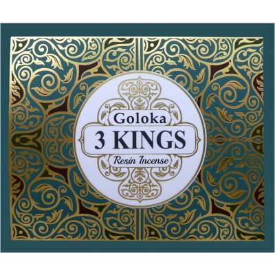 Goloka Vonná pryskyřice pro vykuřování Three Kings 3 králové 50 g – Hledejceny.cz