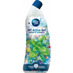 Ambi pur WC Active gel máta/jasmín 750 ml