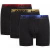 Boxerky, trenky, slipy Nike Dri-Fit Essential Micro Brief 3P Černý