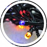 Solight LED venkovní vánoční řetěz 300 LED 30m přívod 5m 8 funkcí časovač IP44 vícebarevný 1V04-M – Hledejceny.cz