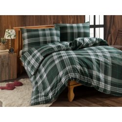 Brotex flanel Alex green 50 x 70 cm