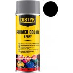 DISTYK Primer color spray 400 ml RAL9011 grafitová černá základní TP19011D – Sleviste.cz