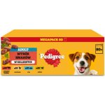 Pedigree smíšený výběr v želé pro dospělé psy 80 x 100 g – Hledejceny.cz