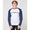 Pánské Tričko Rip Curl mama sunset l/s white