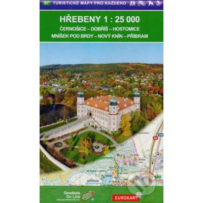 Hřebeny 1:25 000