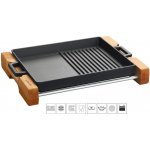 LAVA Metal Litinová grilovací s dřevěným podstavcem 16 x 16 cm – Zboží Mobilmania