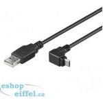 Digitus ku2m2f-90 micro USB 2.0, A-B, konektor do úhlu 90°, 1,8m – Hledejceny.cz