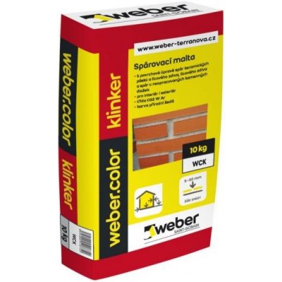 Spárovací malta webercolor klinker 25kg – Zbozi.Blesk.cz