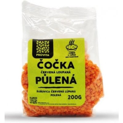 Provita Čočka červená půlená 200 g – Sleviste.cz