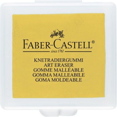 Faber-Castell Stěrací pryž umělecká červená žlutá modrá v plastové krabičce – Hledejceny.cz