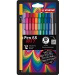 Stabilo pen 68 Brush Arty 12 ks 568/12-21-20 – Zboží Živě