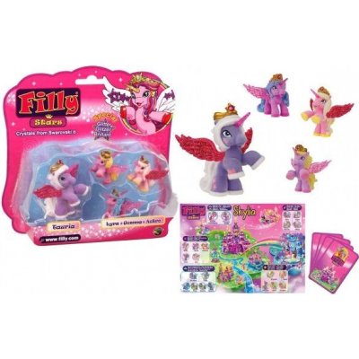 Teddies Filly Stars rodinka figurky 1+3ks fliška 4 druhy – Zboží Mobilmania