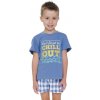 Dětské pyžamo a košilka Dětské pyžamo Chill out modré
