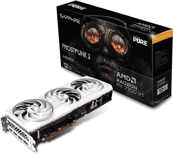 Sapphire Radeon RX 7700 XT PURE Frostpunk 2 12GB GDDR6 11335-08-50G