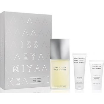 Issey Miyake L'Eau D'Issey Pour Homme XV EDT 125 ml + sprchový gel 75 ml + balzám po holení 50 ml dárková sada