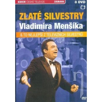 Zlaté silvestry vladimíra menšíka & to nejlepší z televizních silvestrů, 8 DVD