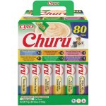 INABA Cat Churu Chicken and Tune Receipe 80 x 14 g mix krémových pamlsků s kuřecím masem a tuňákem pro kočky – Zbozi.Blesk.cz