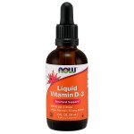 NOW Foods Tekutý vitamin D3 400 IU ve 4 kapkách 59 ml – Hledejceny.cz