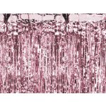 PartyDeco Párty závěs růžově zlatý 90 x 250 cm – Hledejceny.cz