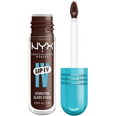 NYX Professional Makeup Lip IV dlouhotrvající lesk na rty s hydratačním účinkem 05 mocha me wet 5 ml – Sleviste.cz