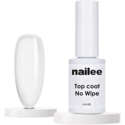 Nailee Top Coat No Wipe bezvýpotkový 5 g – Sleviste.cz