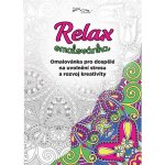 Relax omalovánka Omalovánka pro dospělé na uvolnění stresu a rozvoj kreativity – Zboží Mobilmania