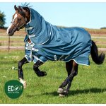 Horseware Deka nepromokavá Amigo Eco Bravo 12 Plus s krkem teal grey